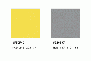 Два цвета 2021 года по версии Pantone: серый и жёлтый